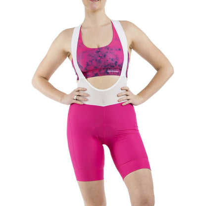 Peppermint Classic Womens Bib Short - Skiis & Biikes