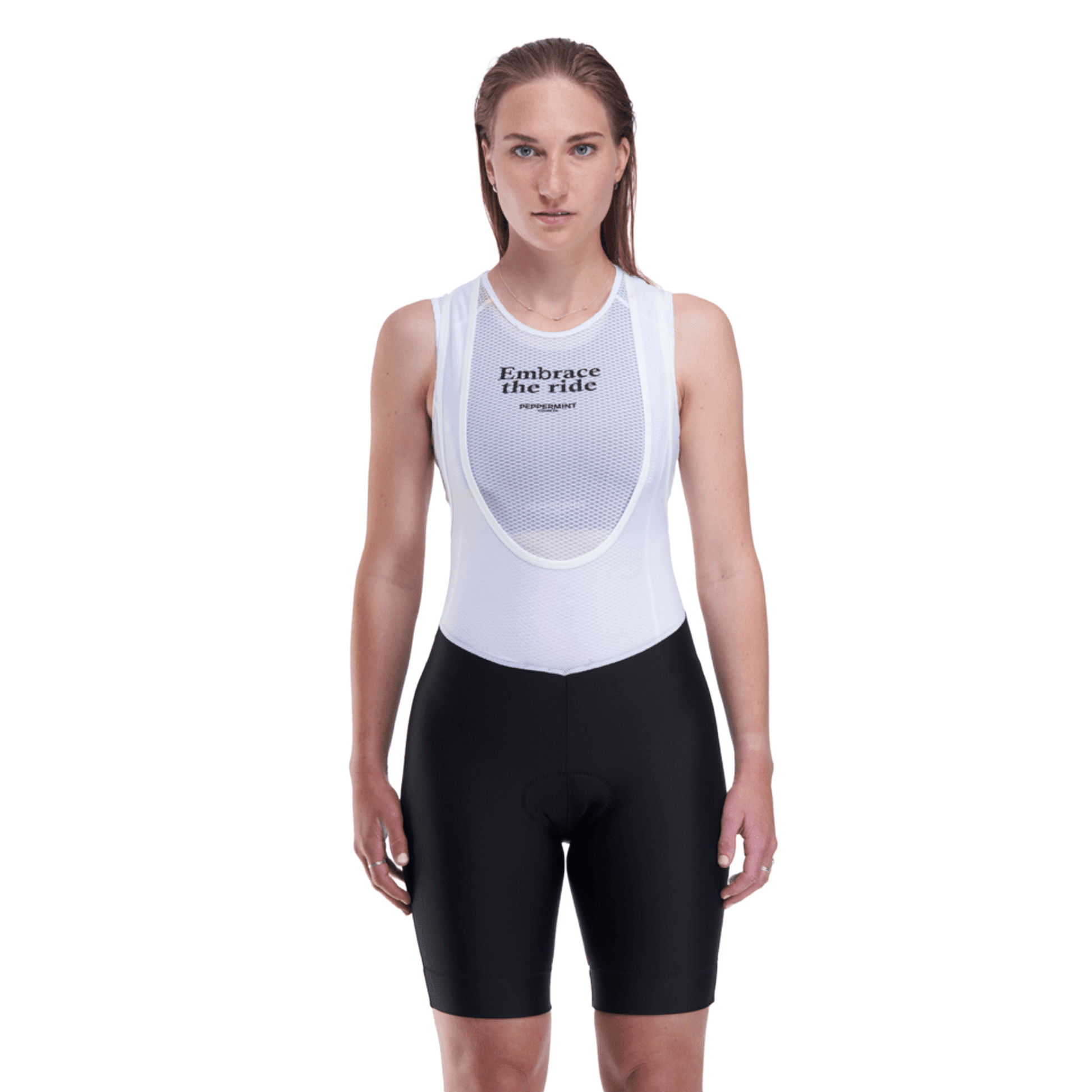 Peppermint Classic Womens Bib Short - Skiis & Biikes