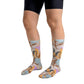 Peppermint Knitted Womens Bike Socks - Skiis & Biikes