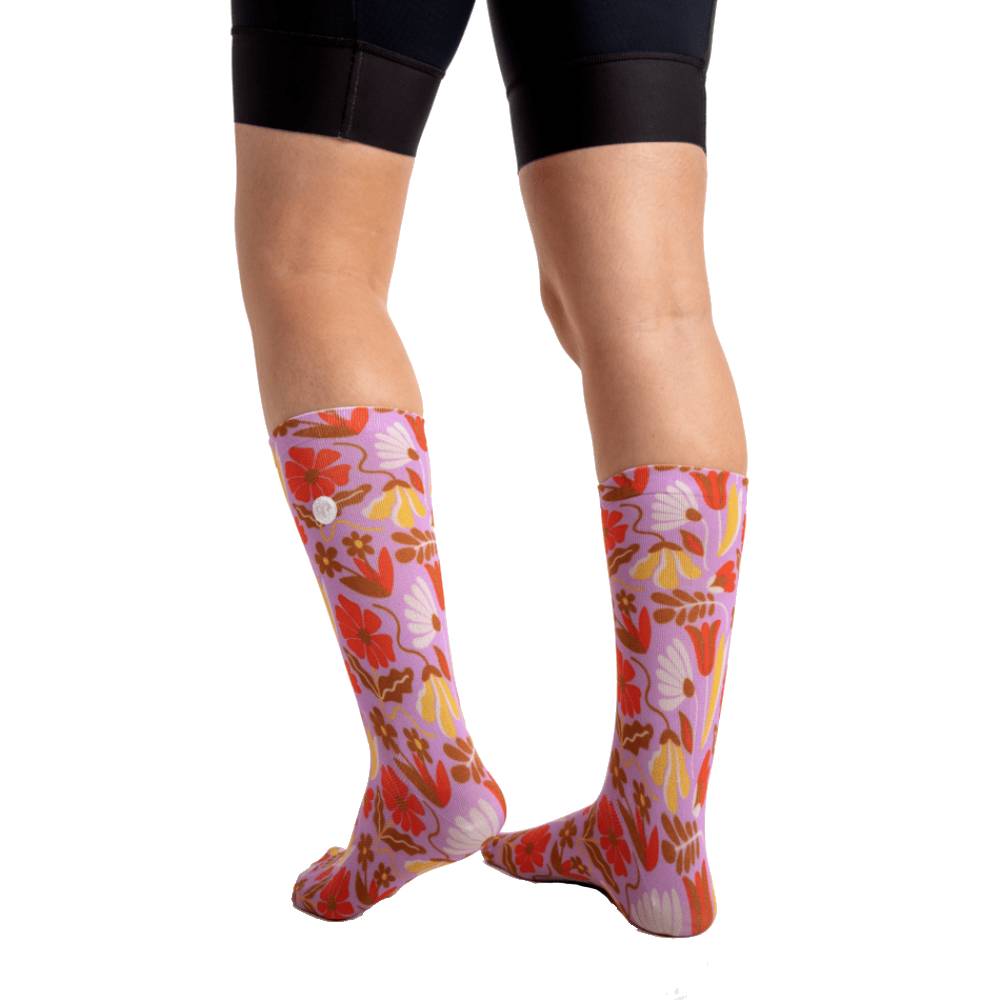 Peppermint Knitted Womens Bike Socks - Skiis & Biikes