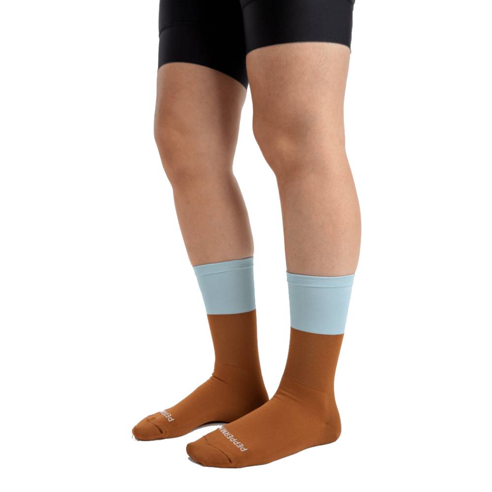 Peppermint Knitted Womens Bike Socks - Skiis & Biikes