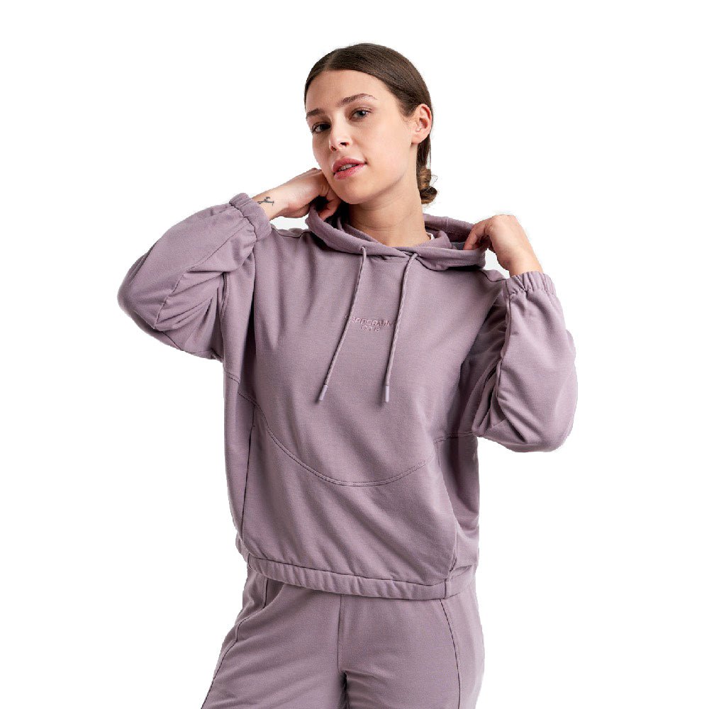 Peppermint OTB Oversized Womens Hoodie - Skiis & Biikes