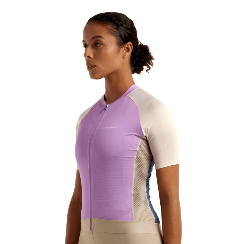 Peppermint Signature Light Weight Womens Jersey - Skiis & Biikes