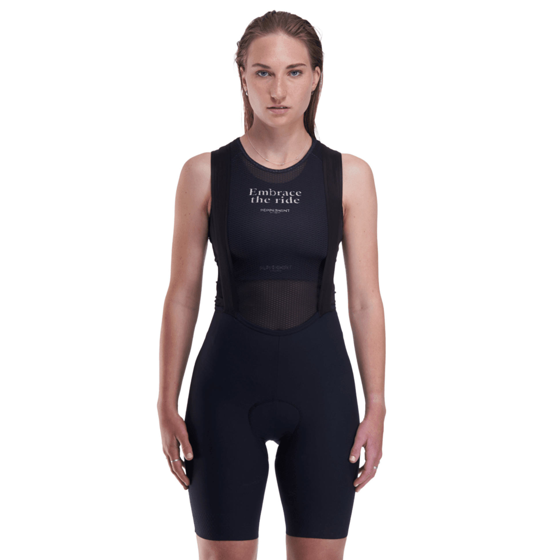 Peppermint Signature Womens Bib Short - Skiis & Biikes
