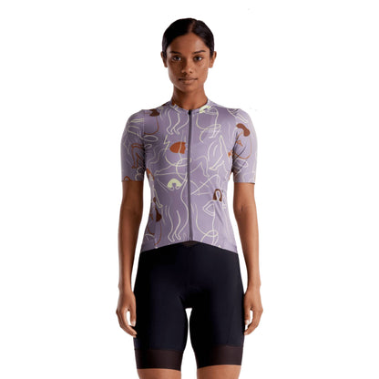 Peppermint Signature Womens Jersey - Skiis & Biikes