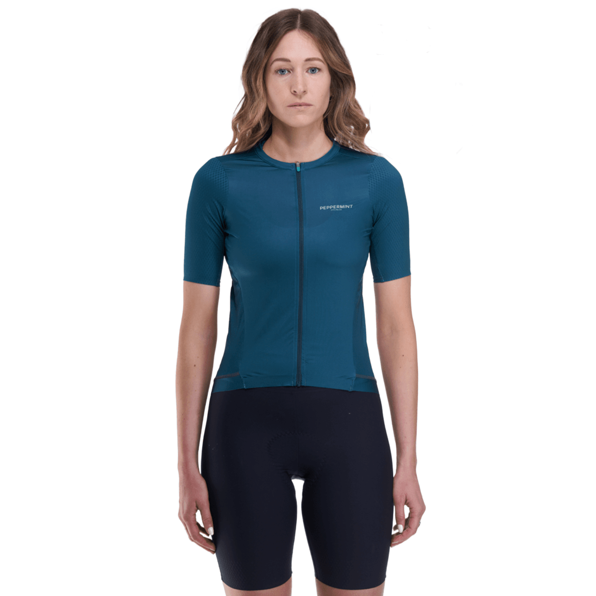 Peppermint Signature Womens Jersey - Skiis & Biikes