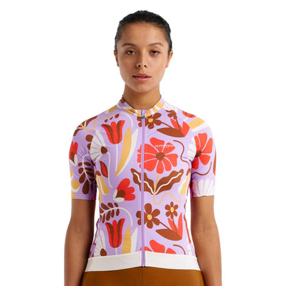 Peppermint Signature Womens Jersey - Skiis & Biikes