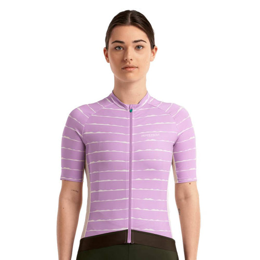 Peppermint Signature Womens Jersey - Skiis & Biikes