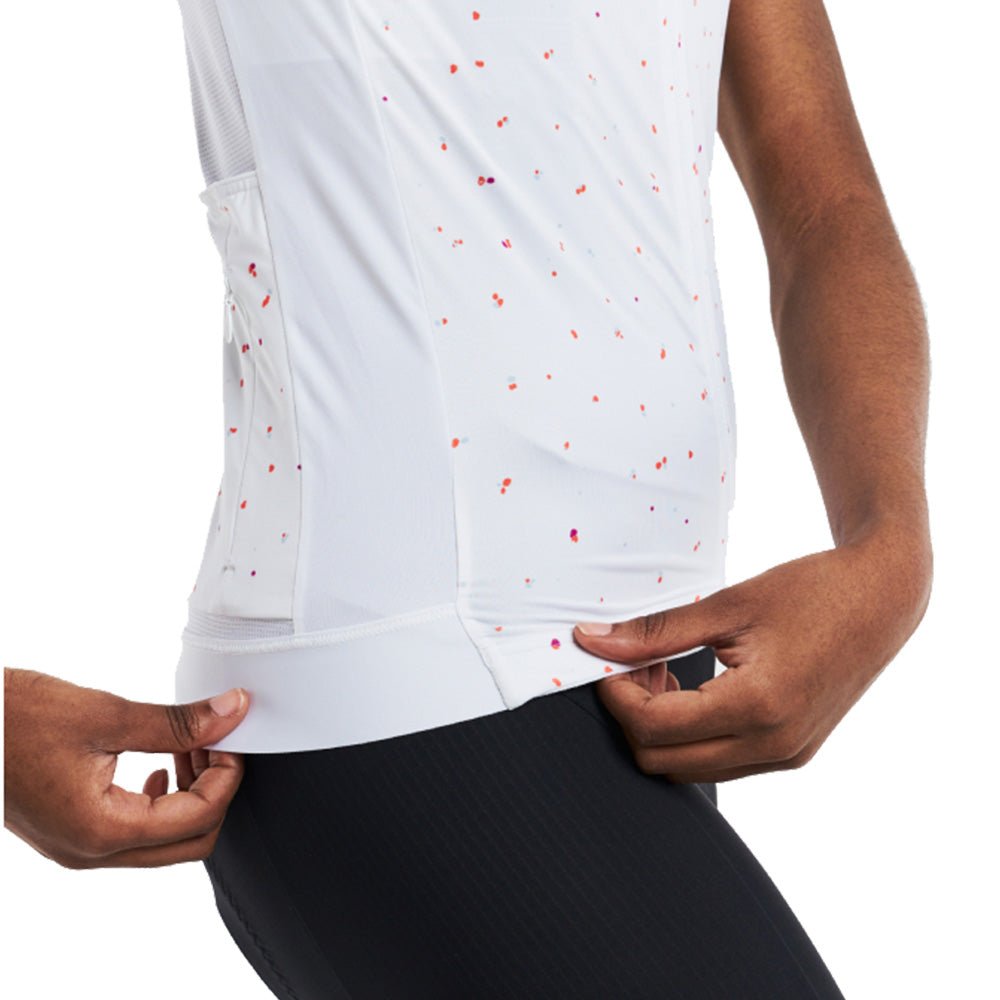 Peppermint Sleeveless Womens Jersey - Skiis & Biikes