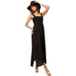 Pistache Womens Maxi Linen Bunched Top Dress 2024 - Skiis & Biikes