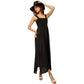 Pistache Womens Maxi Linen Bunched Top Dress 2024 - Skiis & Biikes
