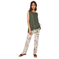 Pistache Womens Sleeveless Linen Top 2023 - Skiis & Biikes