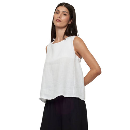 Pistache Womens Sleeveless Linen Top 2024 - Skiis & Biikes