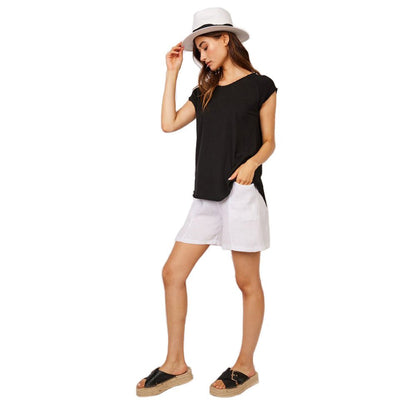 Pistache Womens Viscose Short Sleeve Crew Neck 2023 - Skiis & Biikes