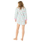 PJ Salvage Flannels Womens Night Shirt 2026 - Skiis & Biikes