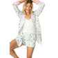 PJ Salvage Flannels Womens Night Shirt 2026 - Skiis & Biikes