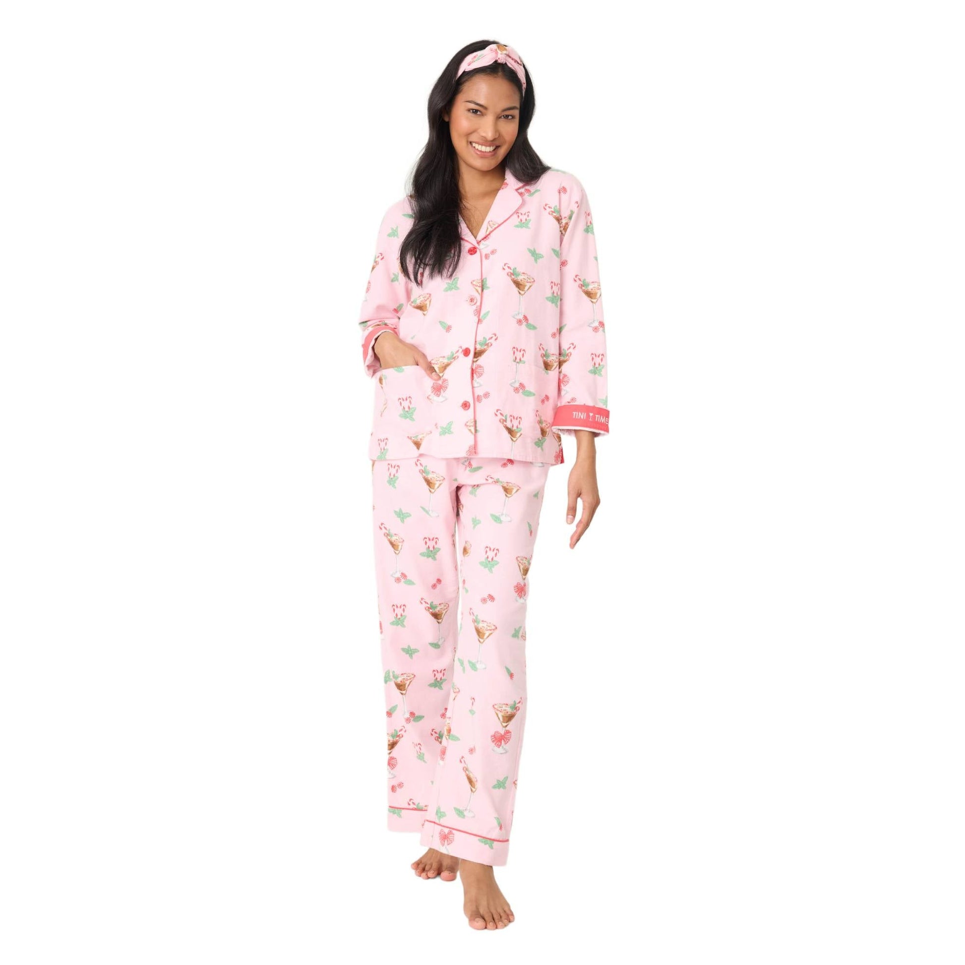 PJ Salvage Flannels Womens PJ Set 2026 - Skiis & Biikes
