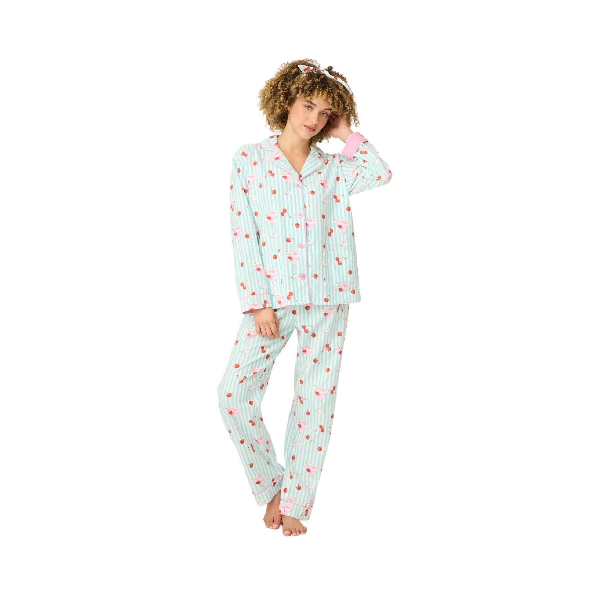 PJ Salvage Flannels Womens PJ Set 2026 - Skiis & Biikes