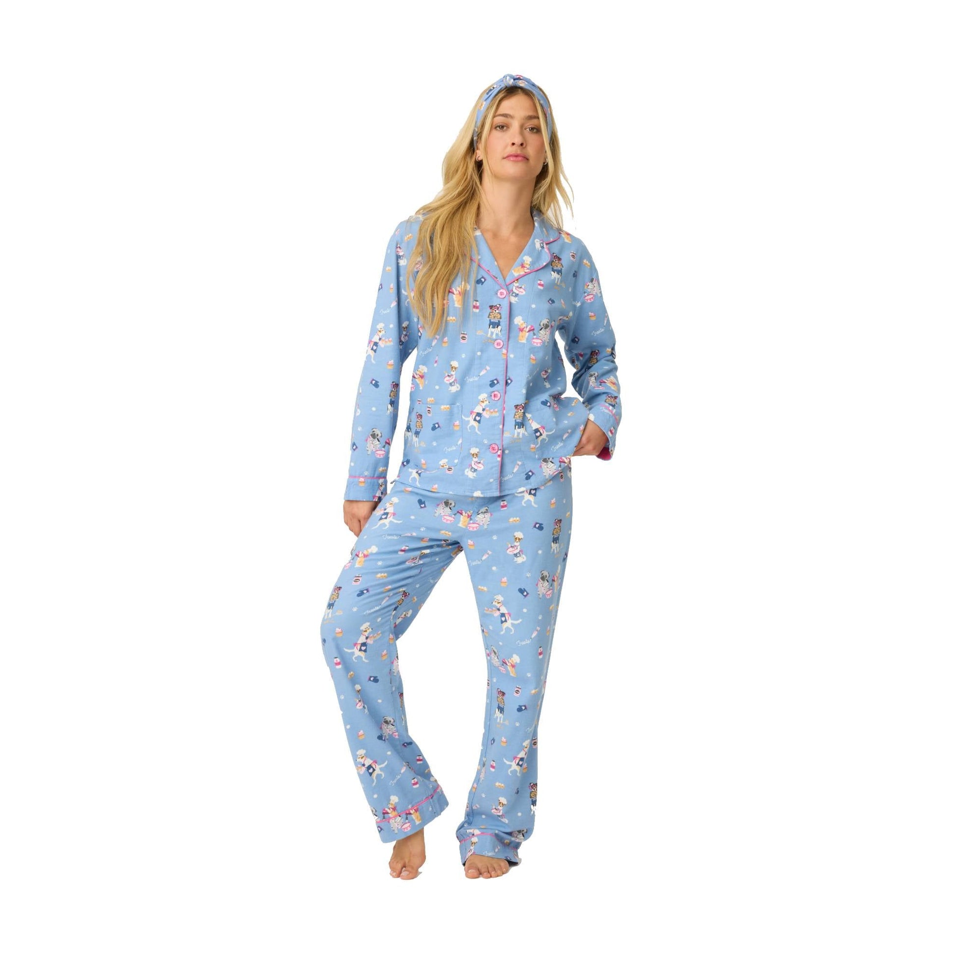 PJ Salvage Flannels Womens PJ Set 2026 - Skiis & Biikes