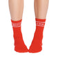 PJ Salvage Fun Womens Sock Merry as Flock 2022 Red
