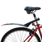 Polisport Cross Country Rear Seatpost Fender Black - Skiis & Biikes