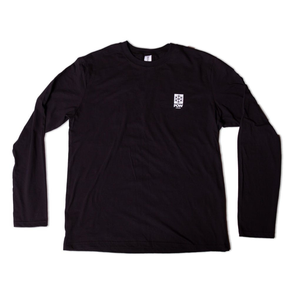 POW Canada Snowflake Long Sleeve - Skiis & Biikes