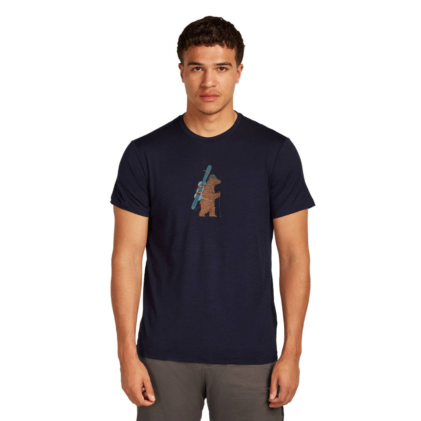 Icebreaker 150 Tech Lite Bear Tour Mens SS Tee