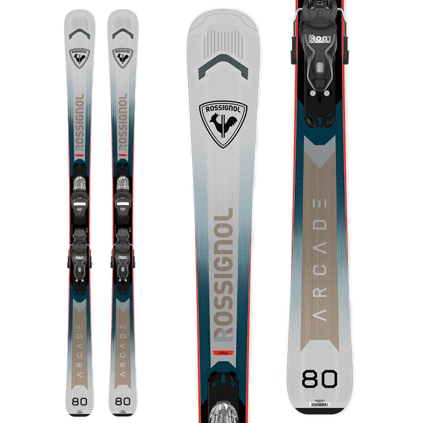 Rossignol Arcade 80 Ski + Xpress 10 GW Binding 2027