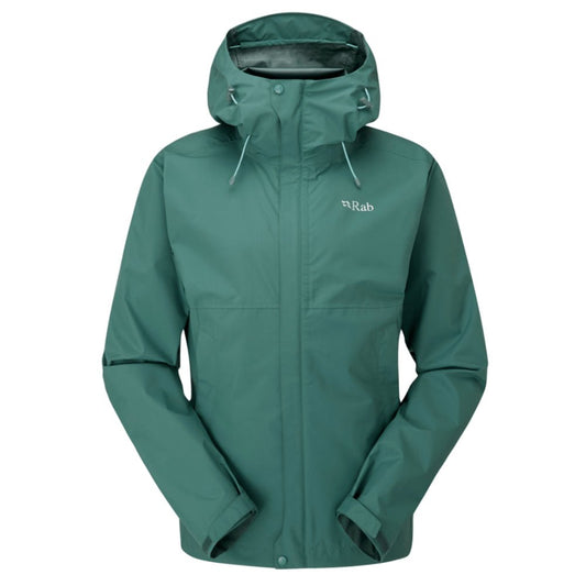 Rab Downpour Eco Womens Jacket 2024 - Skiis & Biikes