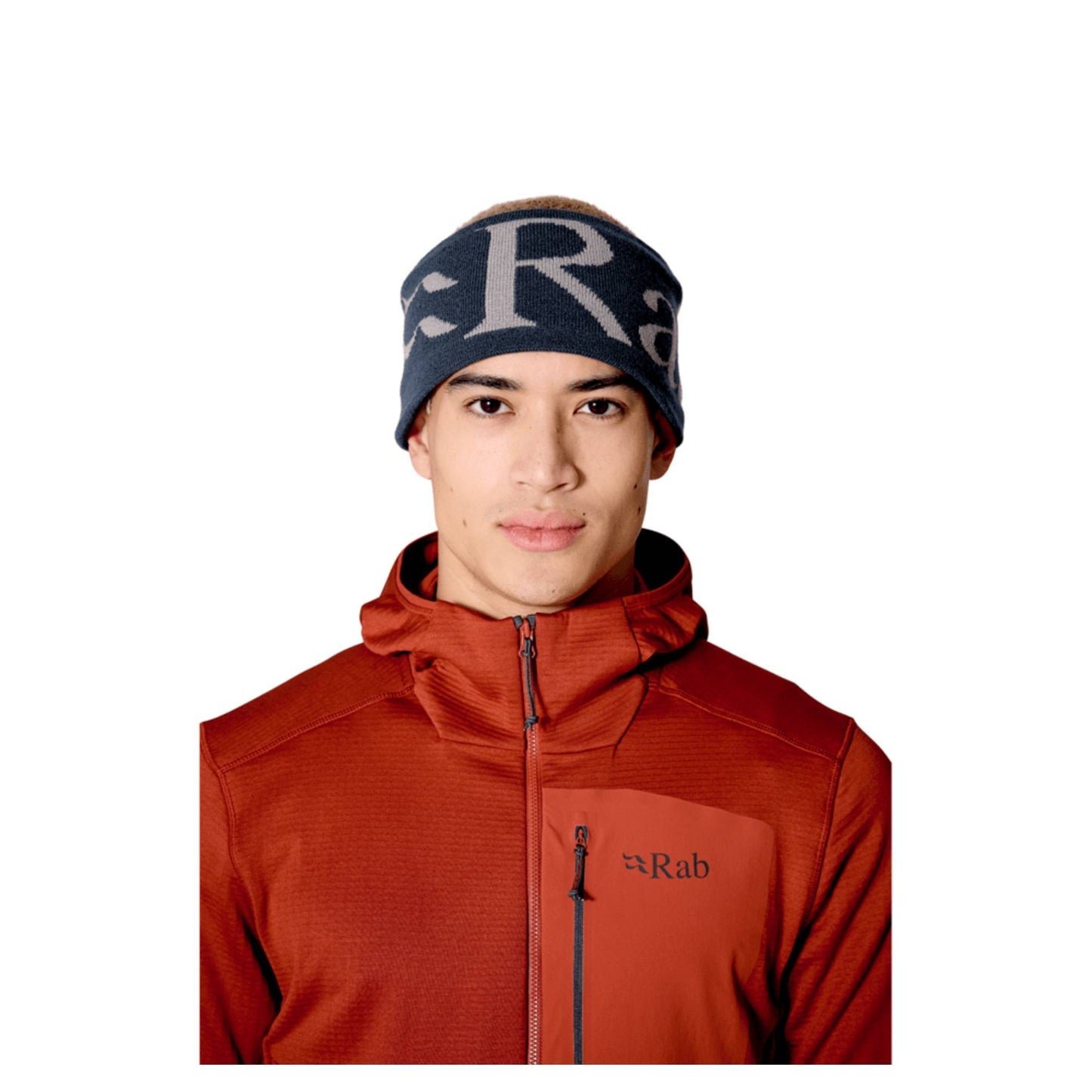 Rab Knitted Logo Adult Headband - Skiis & Biikes
