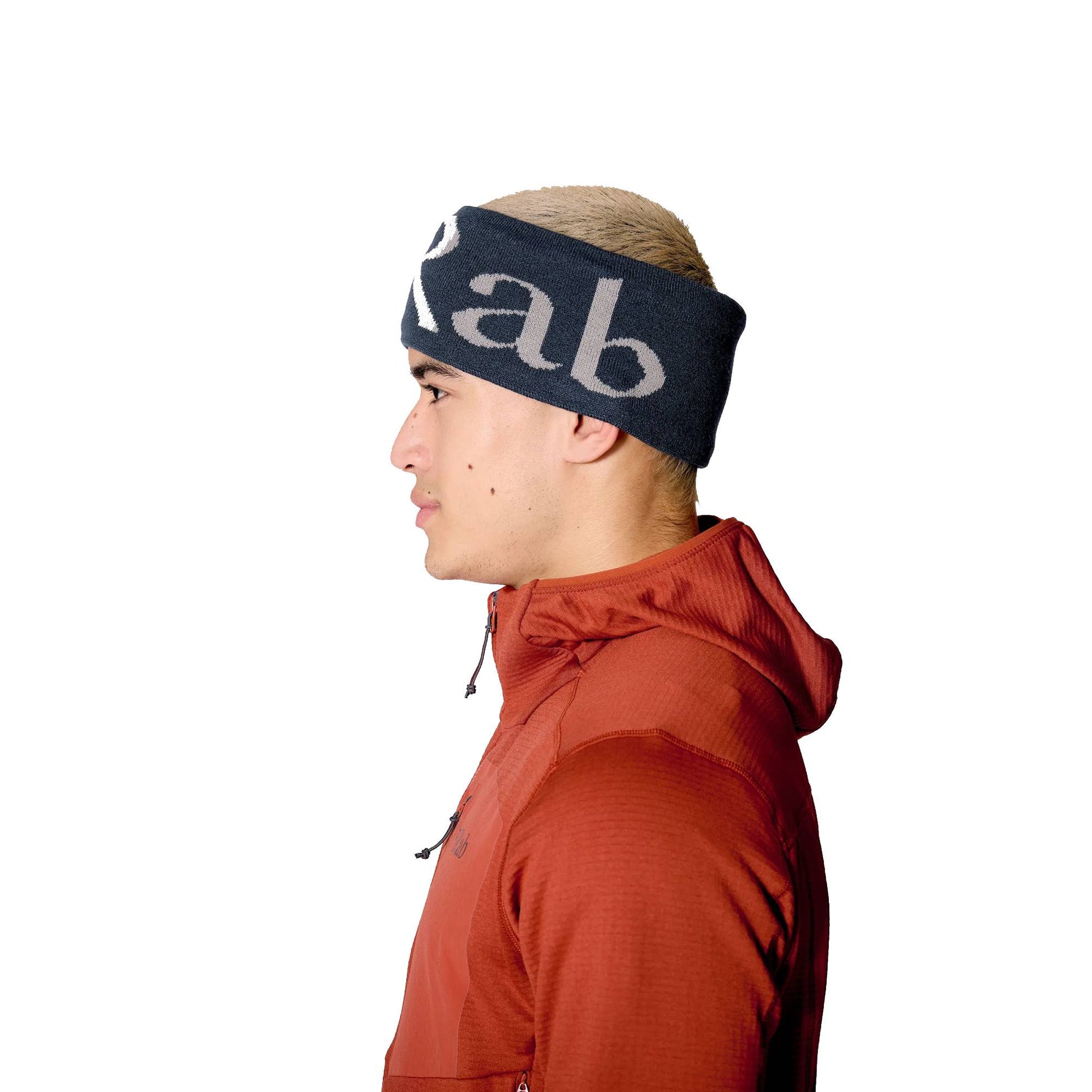 Rab Knitted Logo Adult Headband - Skiis & Biikes