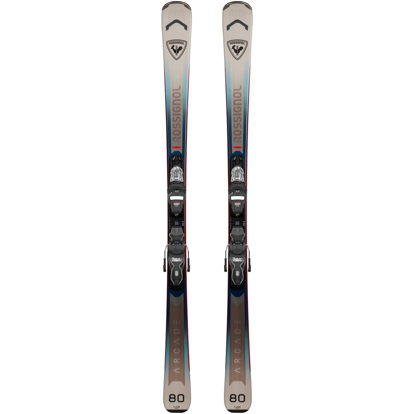 Rossignol Arcade 80 Ski + Xpress 10 GW Binding 2026 - Skiis & Biikes