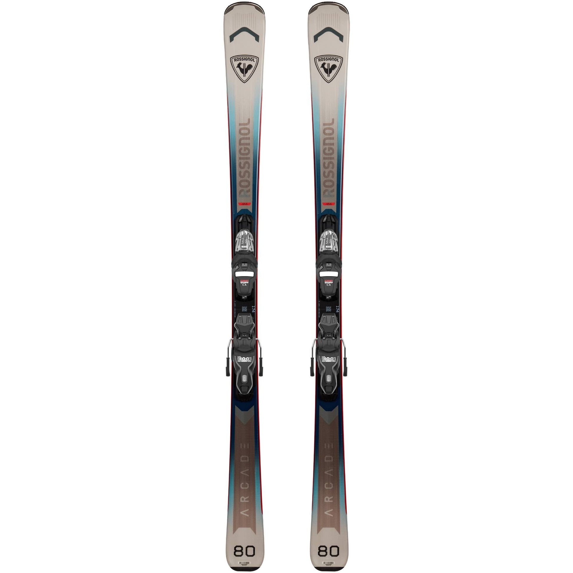 Rossignol Arcade 80 Ski + Xpress 10 GW Binding 2026 - Skiis & Biikes