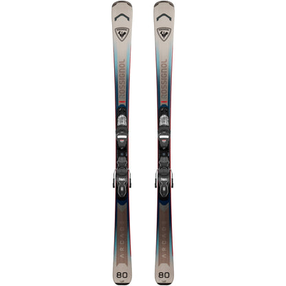 Rossignol Arcade 80 Ski + Xpress 10 GW Binding 2026 - Skiis & Biikes