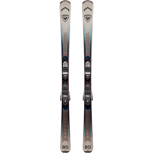 Rossignol Arcade 80 Ski + Xpress 10 GW Binding 2026 - Skiis & Biikes