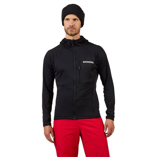 Rossignol Blackside Mens Full Zip Hood Fleece 2026 - Skiis & Biikes