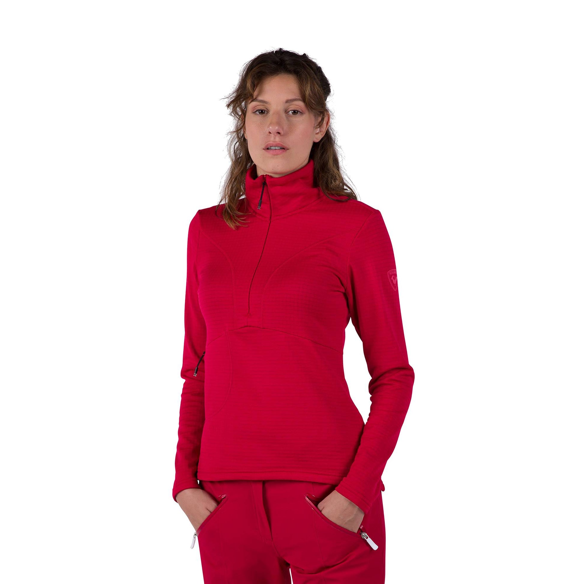 Rossignol Blackside Womens Half Zip Fleece 2025 - Skiis & Biikes