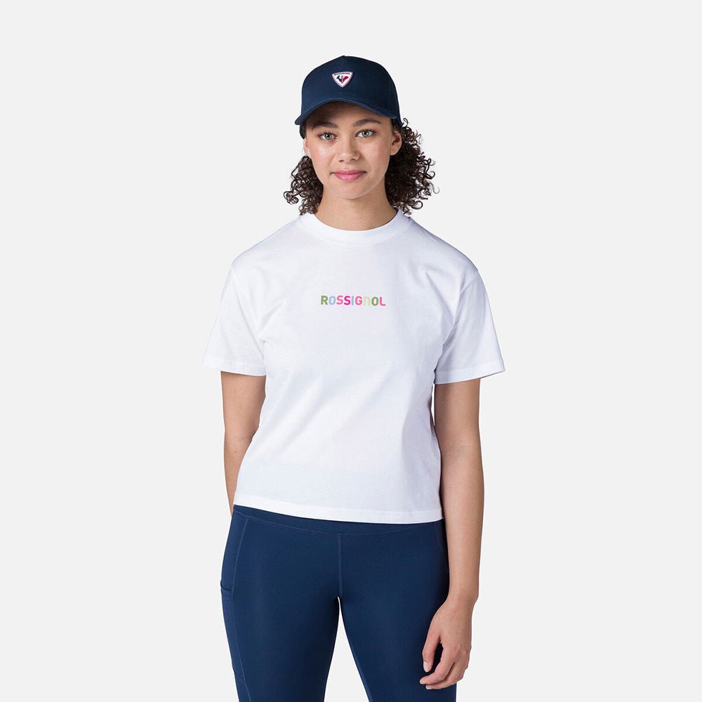 Rossignol Embroidery Womens Tee 2024 - Skiis & Biikes