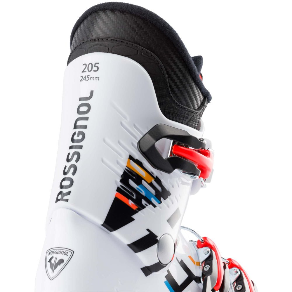 BOTTES DE SKI ALPIN ROSSIGNOL COMP J3 NOIR/ROUGE POUR JUNIOR BOTTES DE SKI ALPIN ROSSIGNOL COMP J3 NOIR/ROUGE POUR JUNIOR
