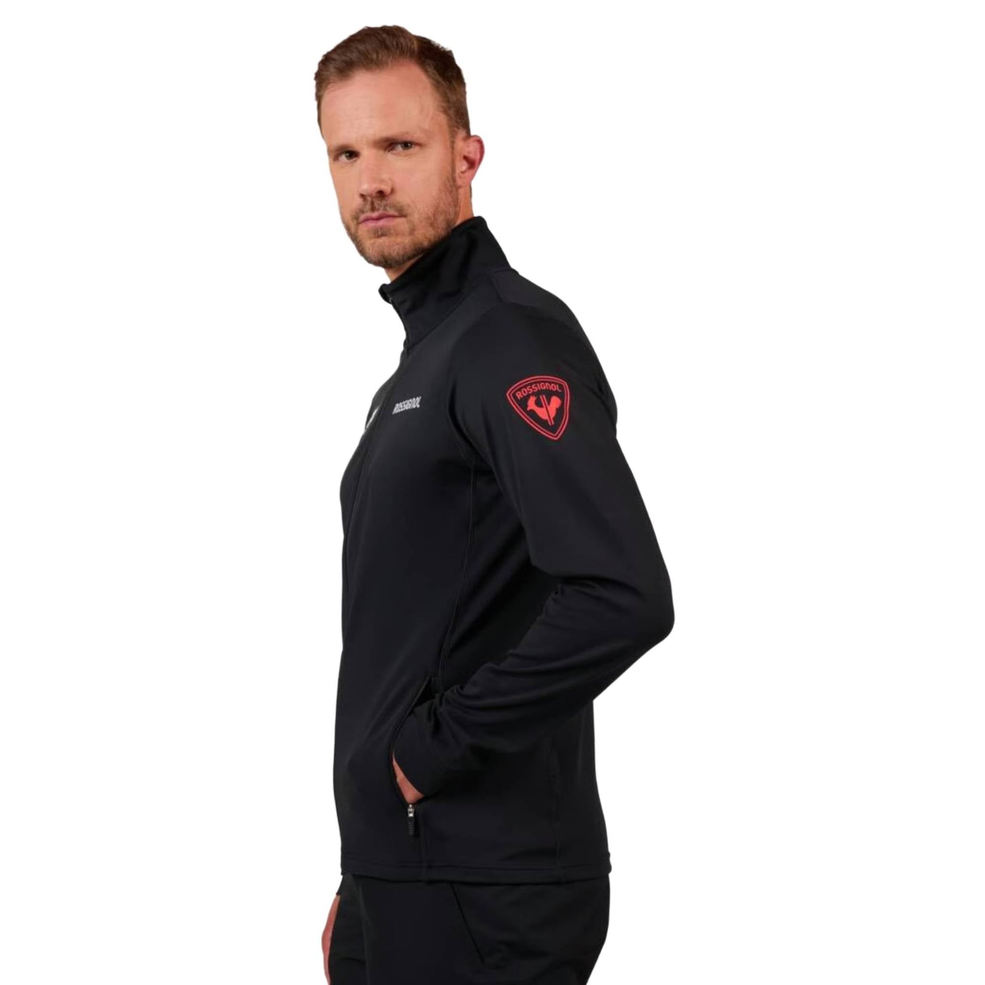 Rossignol Hero Mens Mid Layer Stretch Jacket 2026 - Skiis & Biikes