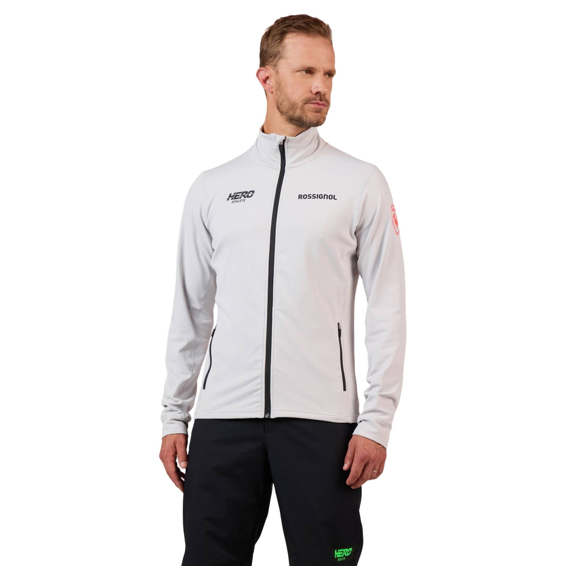 Rossignol Hero Mens Mid Layer Stretch Jacket 2026 - Skiis & Biikes