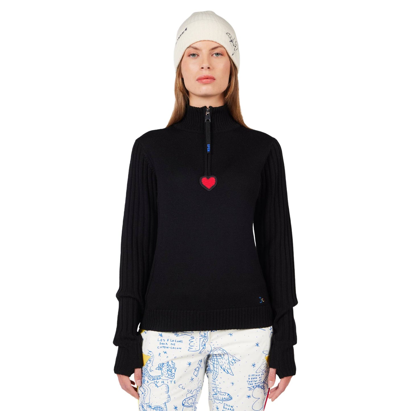 Rossignol JCC Merib Womens Half Zip 2026 - Skiis & Biikes