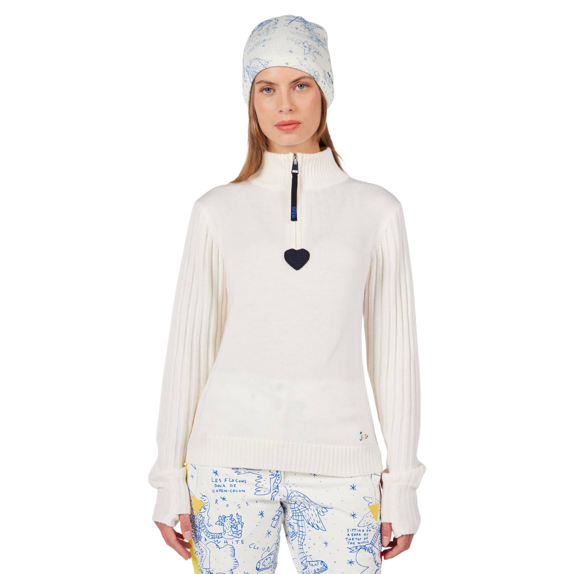 Rossignol JCC Merib Womens Half Zip 2026 - Skiis & Biikes