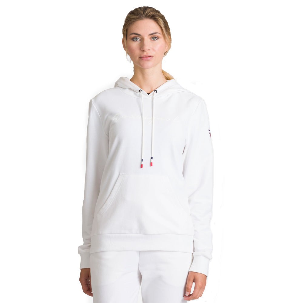 Rossignol Logo Womens Hood Sweatshirt 2023 - Skiis & Biikes