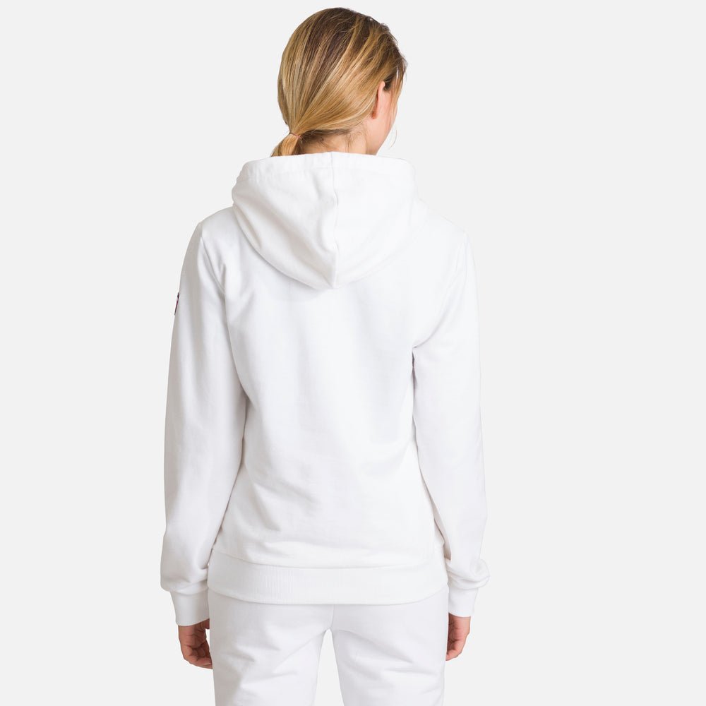 Rossignol Logo Womens Hood Sweatshirt 2023 - Skiis & Biikes