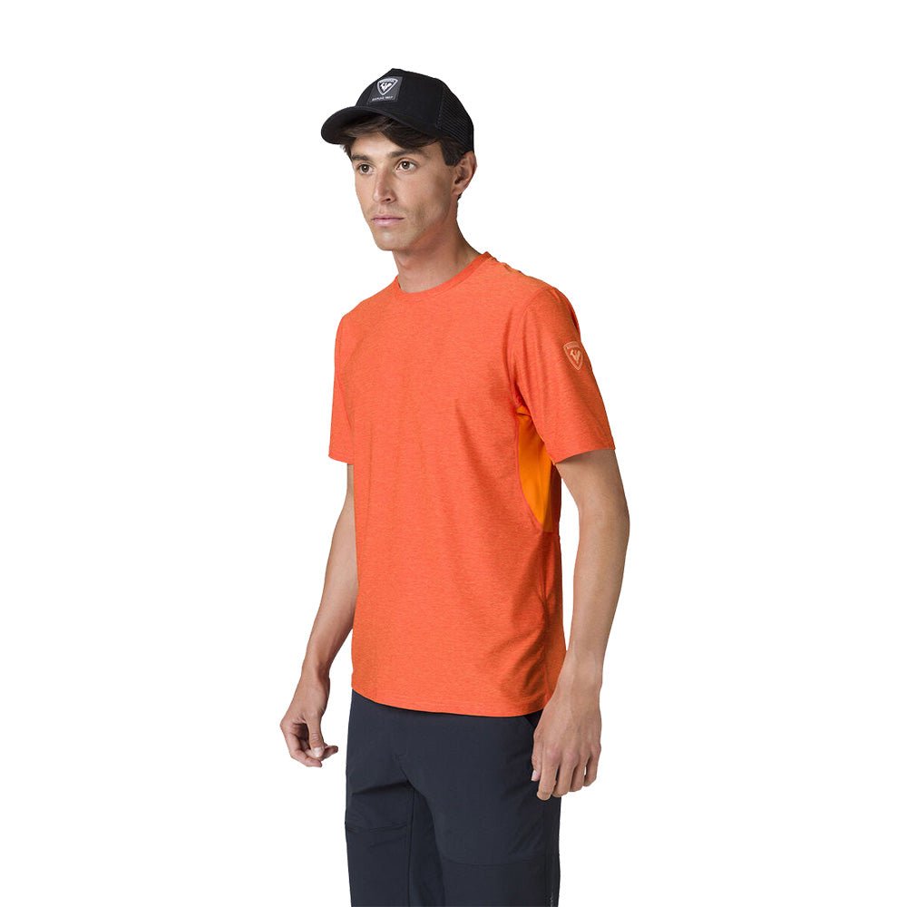 Rossignol Melange Mens SS Tee 2024 - Skiis & Biikes