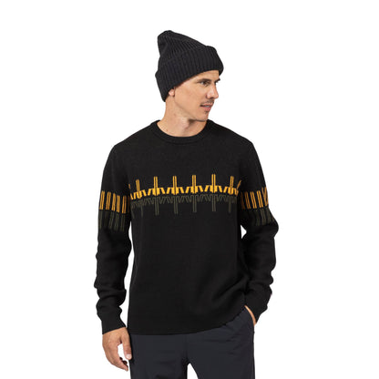 Rossignol Mens Patterned Crew Neck Sweater 2026 - Skiis & Biikes