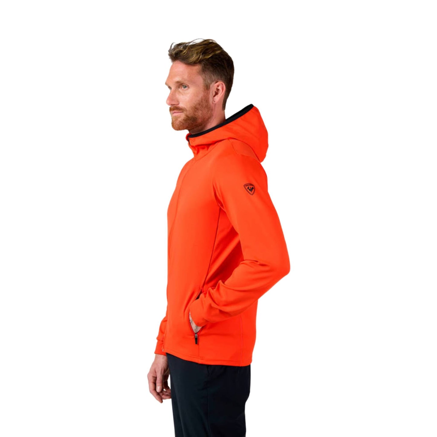 Rossignol Mens Stretch Mid Layer Hoodie 2026 - Skiis & Biikes
