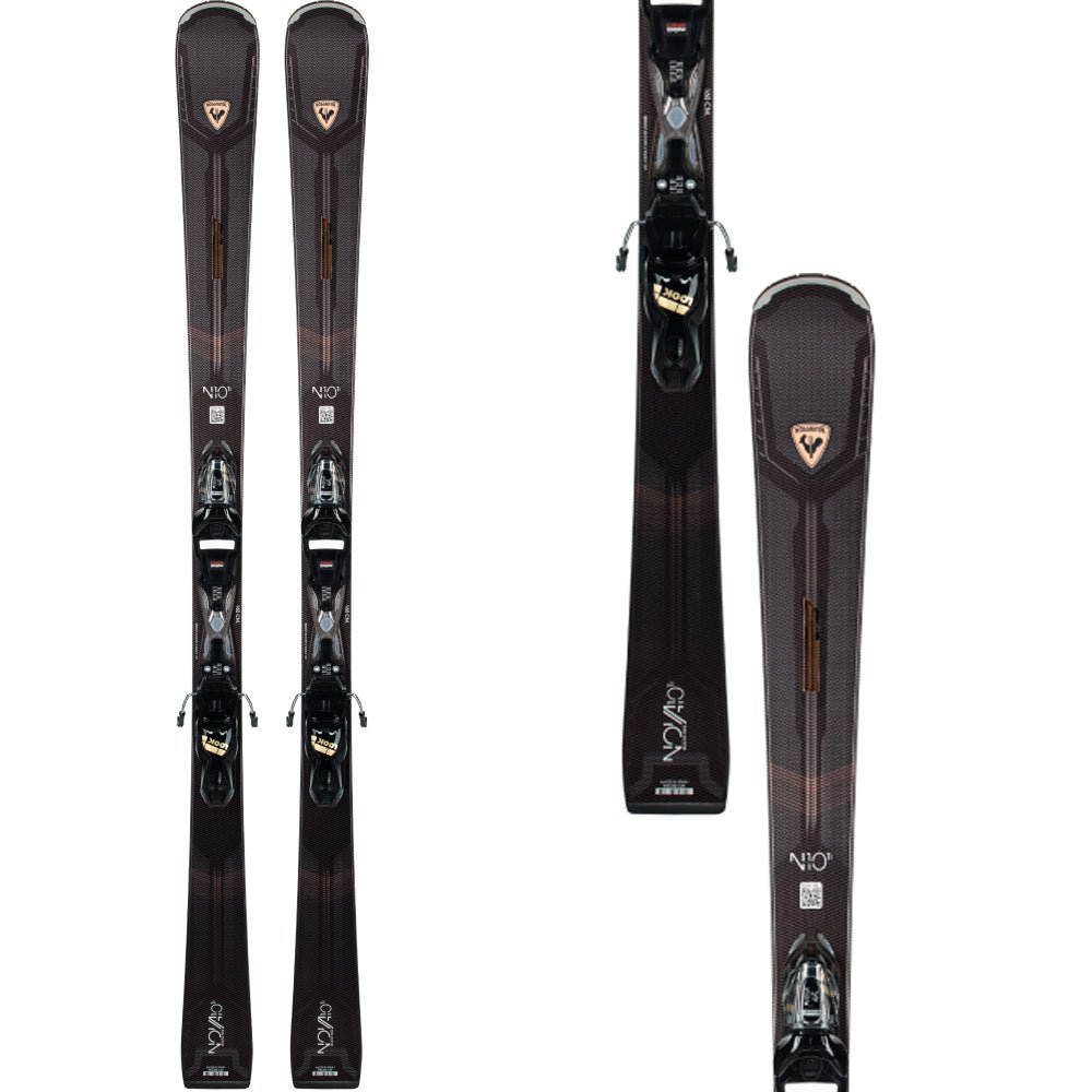 Rossignol Nova 10 Ti Womens Ski + Xpress 11 W GW Binding 2023 - Skiis & Biikes