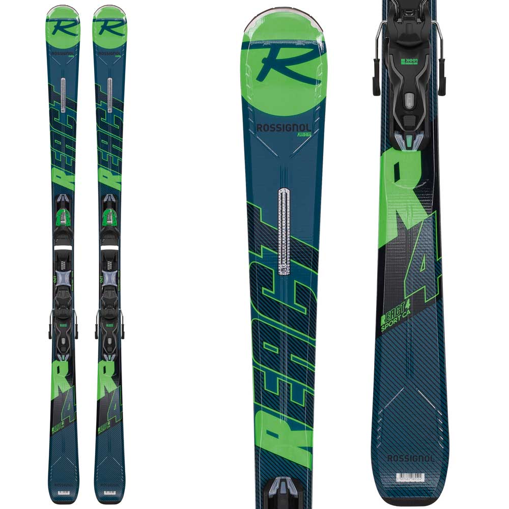 Rossignol React R4 Sport CA + XP 10 Binding 2020 - Skiis & Biikes